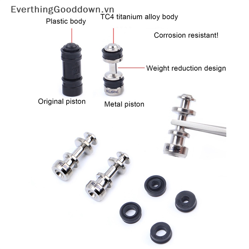 1 Phanh Piston Bằng Hợp Kim Titan Chất Lượng Cao