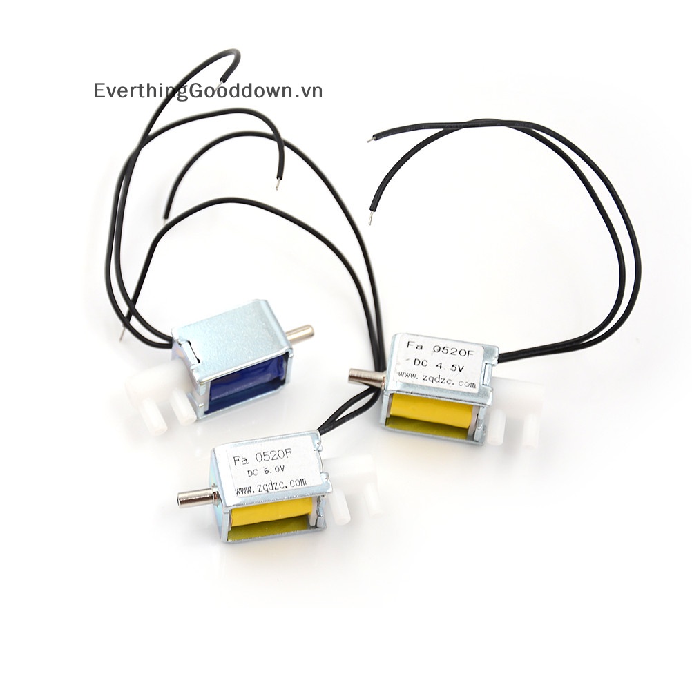 Van Điện Từ 2 Vị Trí 3 Chiều 4.5V 12V 24V Chuyên Dụng