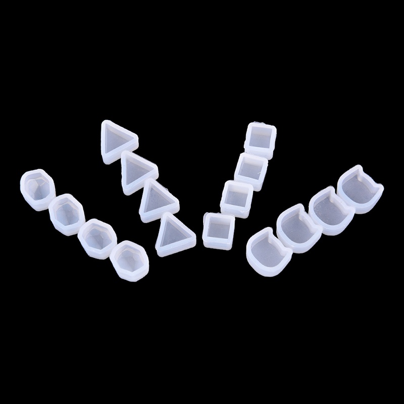 Set 2 Khuôn Silicon Trong Suốt Làm Trang Sức DIY