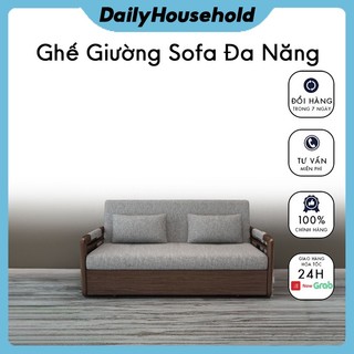 Ghế sofa giường gấp gọn đa năng dailyhousehold - giường ngủ thành ghế sofa giường vải nỉ thô chống thâm hút mồ hôi 1m9