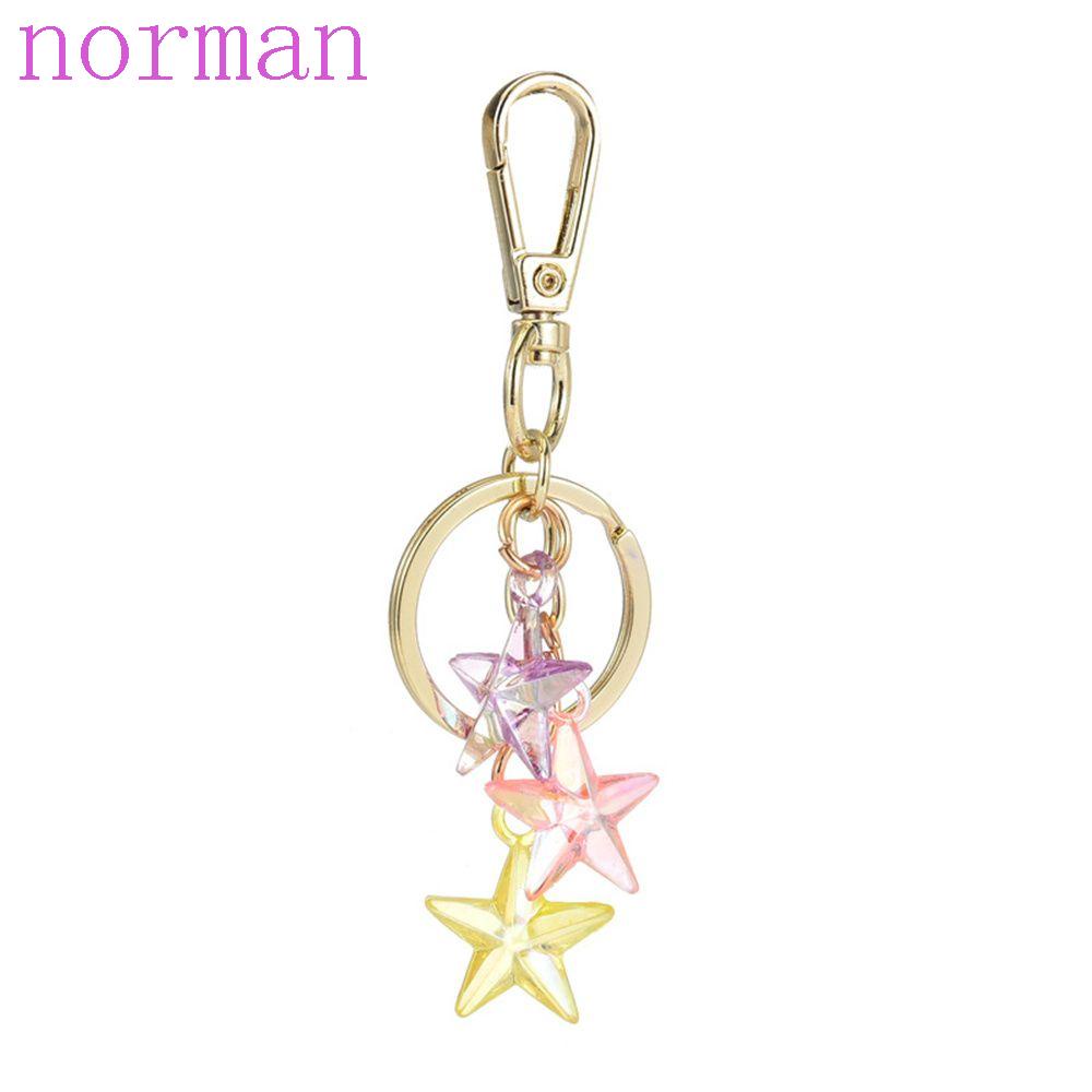 Norman Móc Khóa Acrylic Đơn Giản Trang Trí Nội Thất Cho Nữ