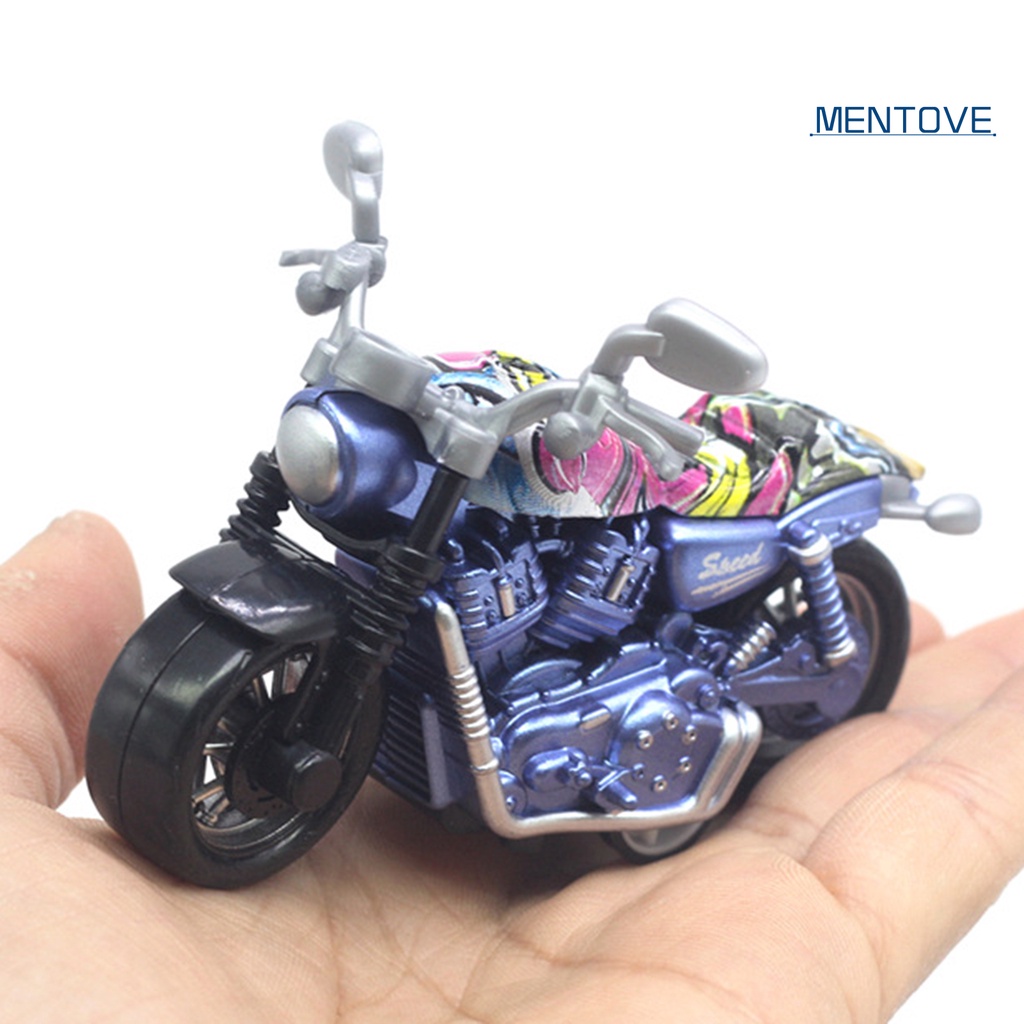Mô Hình Xe Mô Tô Đồ Chơi Mini Bằng Hợp Kim Thoải Mái Cho Bé