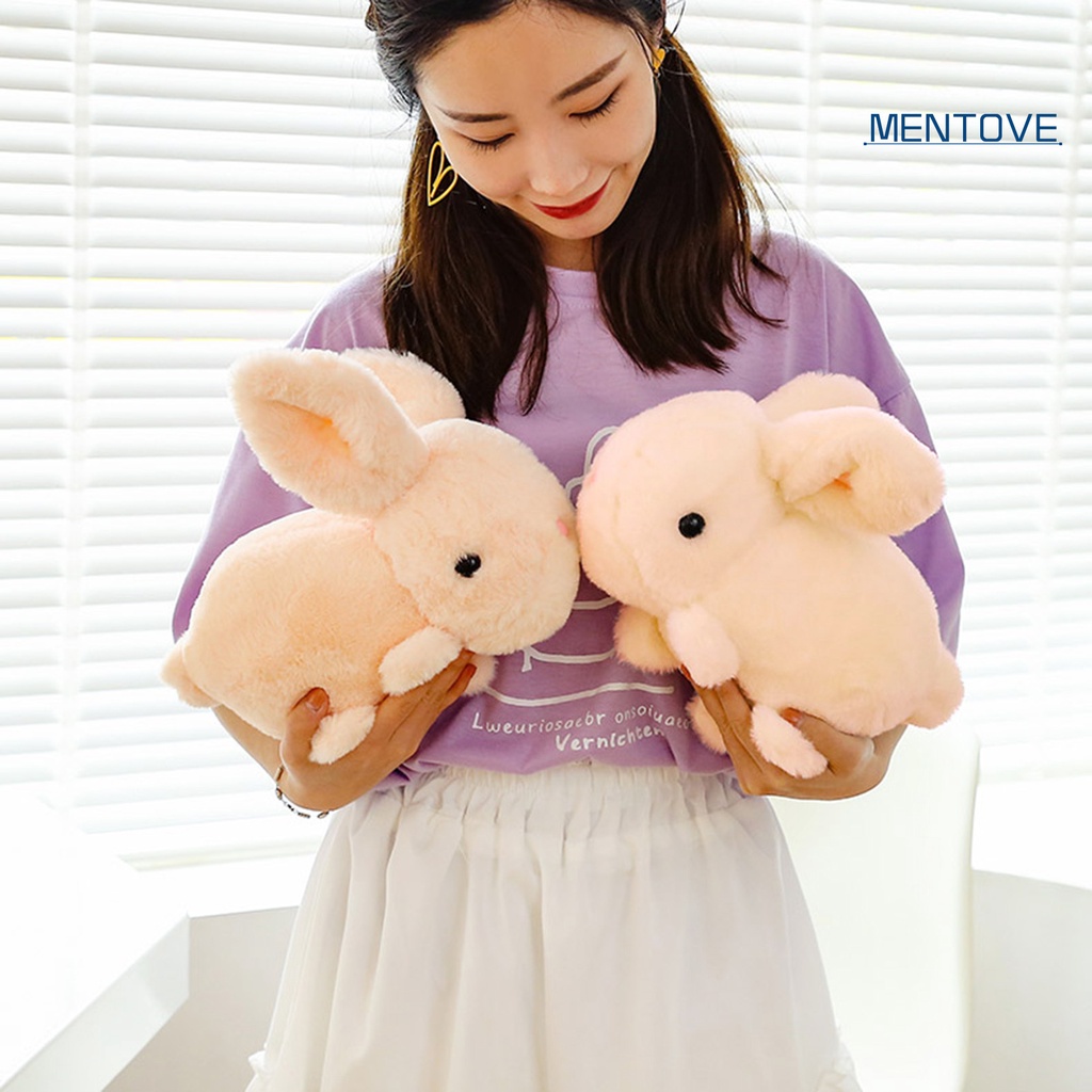 Thỏ Nhồi Bông 3D Trang Trí Đáng Yêu 20 / 28cm