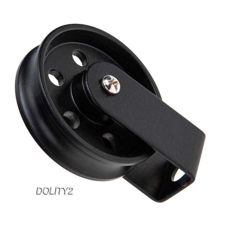 Bánh Xe Ròng Rọc Bằng Sắt Phong Cách Vintage [Dolity2] DIY Cho Đèn Trang Trại / Nhà Hàng