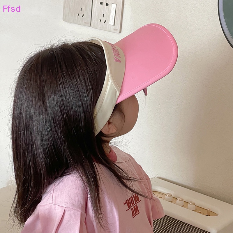 {Ffsd} Mũ Tennis Hở Chóp Vành Rộng Chống Nắng Thời Trang Mùa Hè Mới Bảo Vệ Cho Bé Trai Và Bé Gái * Bán Chạy