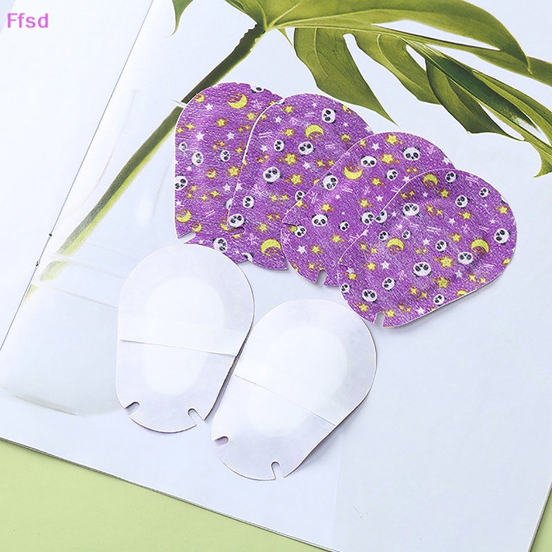 {Ffsd} Set 10 Miếng Dán Mắt Dùng Một Lần Họa Tiết Hoạt Hình Cho Trẻ Em Bán Chạy
