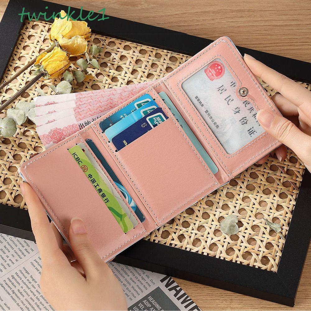 Ví Da PU Đa Năng Họa Tiết Lấp Lánh Thời Trang Cho Nữ