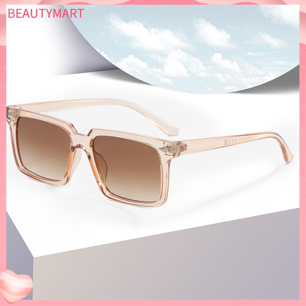 Kính Mát Hình Chữ Nhật Nhỏ Chống Tia UV400 Màu Sắc Thời Trang Unisex