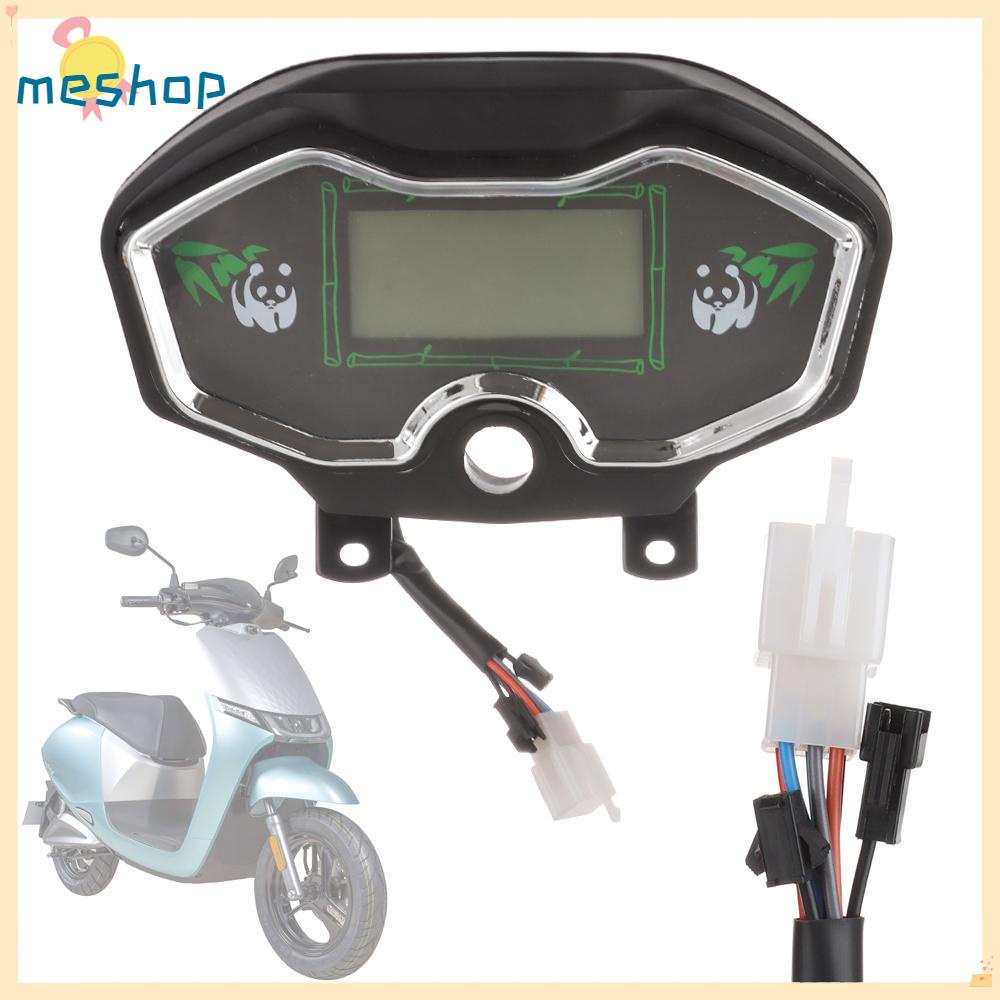 Đồng Hồ Đo Tốc Độ Màn Hình LCD Đa Chức Năng Cho Xe Scooter
