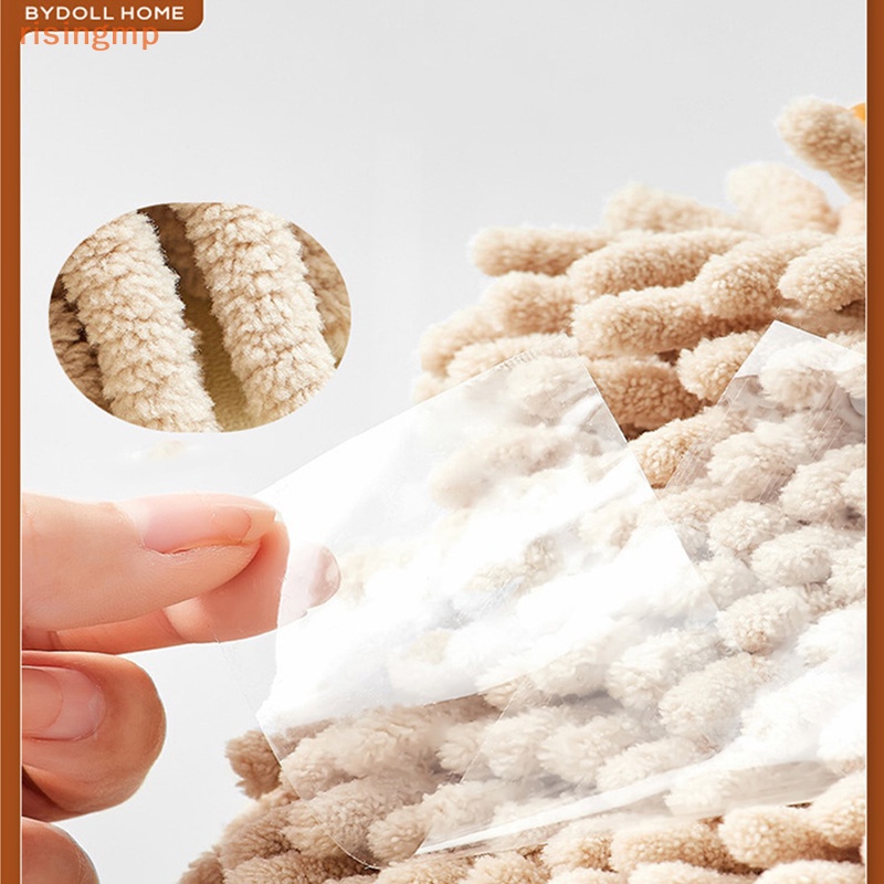 Khăn Lau Tay Hình Chữ Nhật Bằng Sợi Microfiber Mềm Nhanh Khô Chất Lượng Cao Cho Nhà Bếp / Phòng Tắm