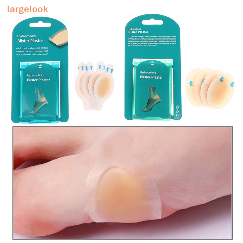 Set 4 Miếng Dán Thạch Cao Hydrocolloid Chống Mòn Chăm Sóc Bàn Chân