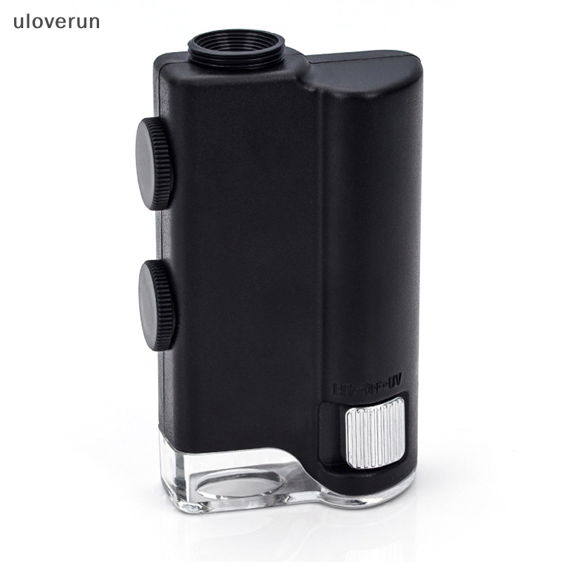 Kính Hiển Vi Mini 60x-100x Bỏ Túi Với Túi Da Tiện Dụng