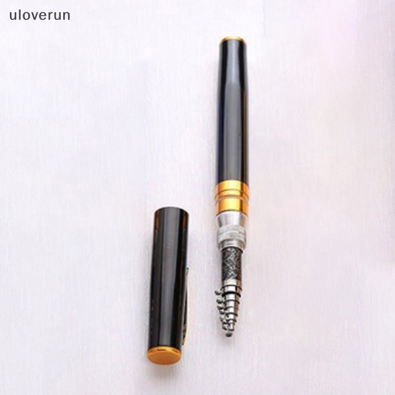 Uloverun Cần Câu Cá Mini Bỏ Túi Hình Cây Bút Gấp Gọn Tiện Dụng vn