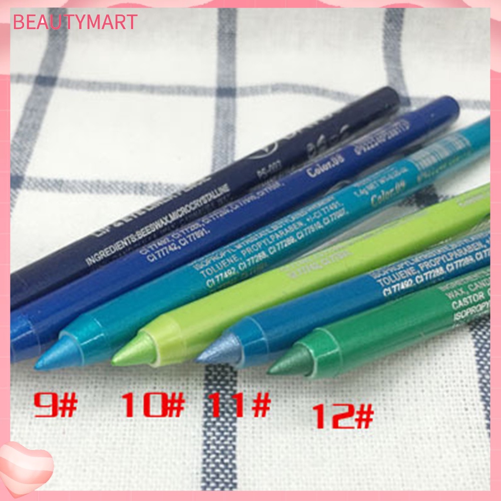 Bút Kẻ Mắt Dạng Gel Ánh Kim Tuyến Lấp Lánh Không Thấm Nước Chống Nhòe