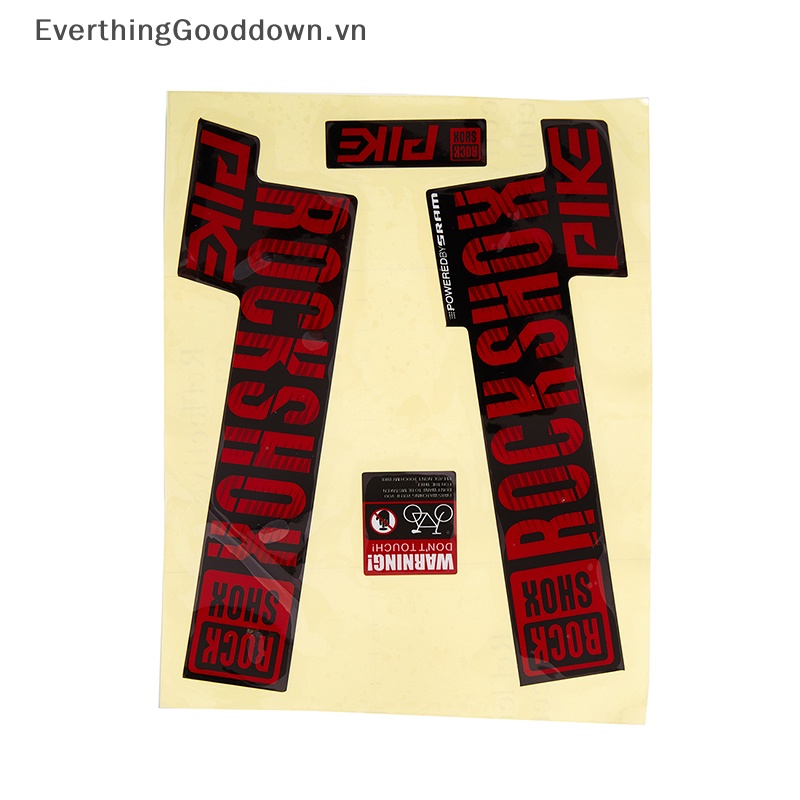 Miếng Đề Can Dán Phuộc Trước Xe Đạp Địa Hình Rock Shox SID Road MTB