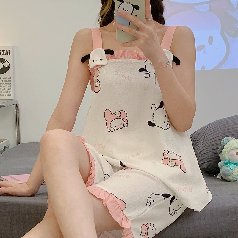 Ốp Điện Thoại Cotton Họa Tiết Hoạt Hình Dễ Thương Thời Trang Mùa Hè Cho Nữ