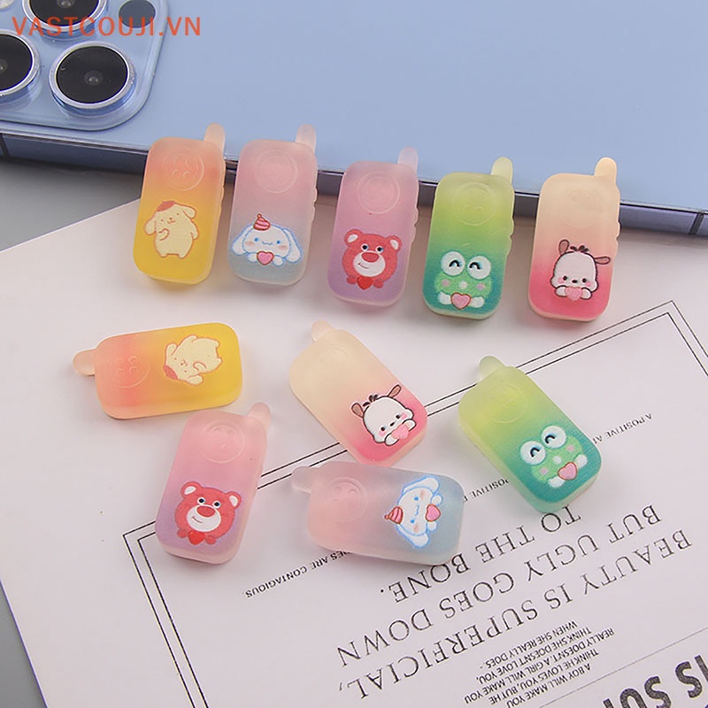 Set 10 Mô Hình Điện Thoại Di Động Đồ Chơi Cho Nhà Búp Bê