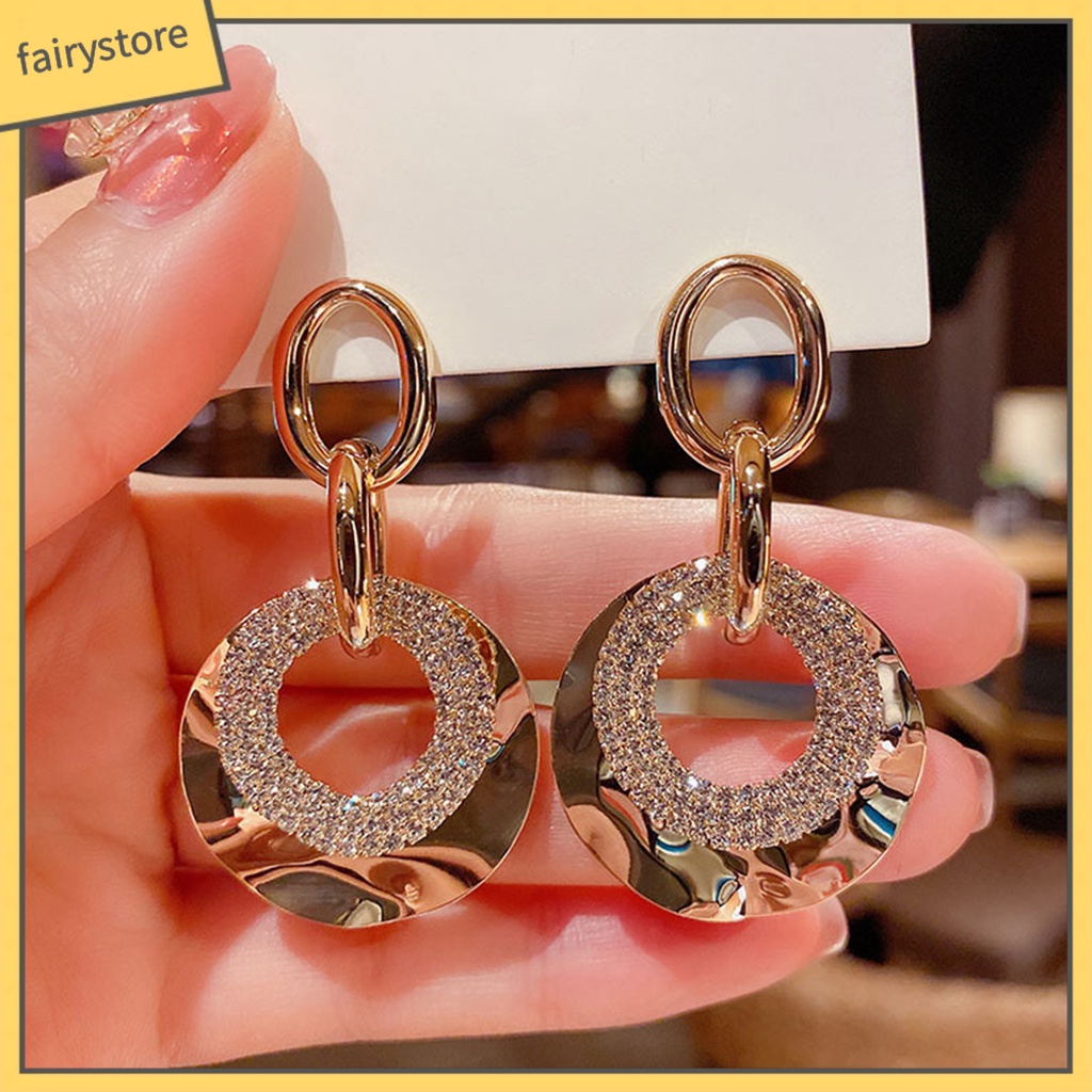 1 Đôi Bông Tai Hình Bướm Tua Rua Thắt Nơ Phong Cách Vintage Dành Cho Nữ