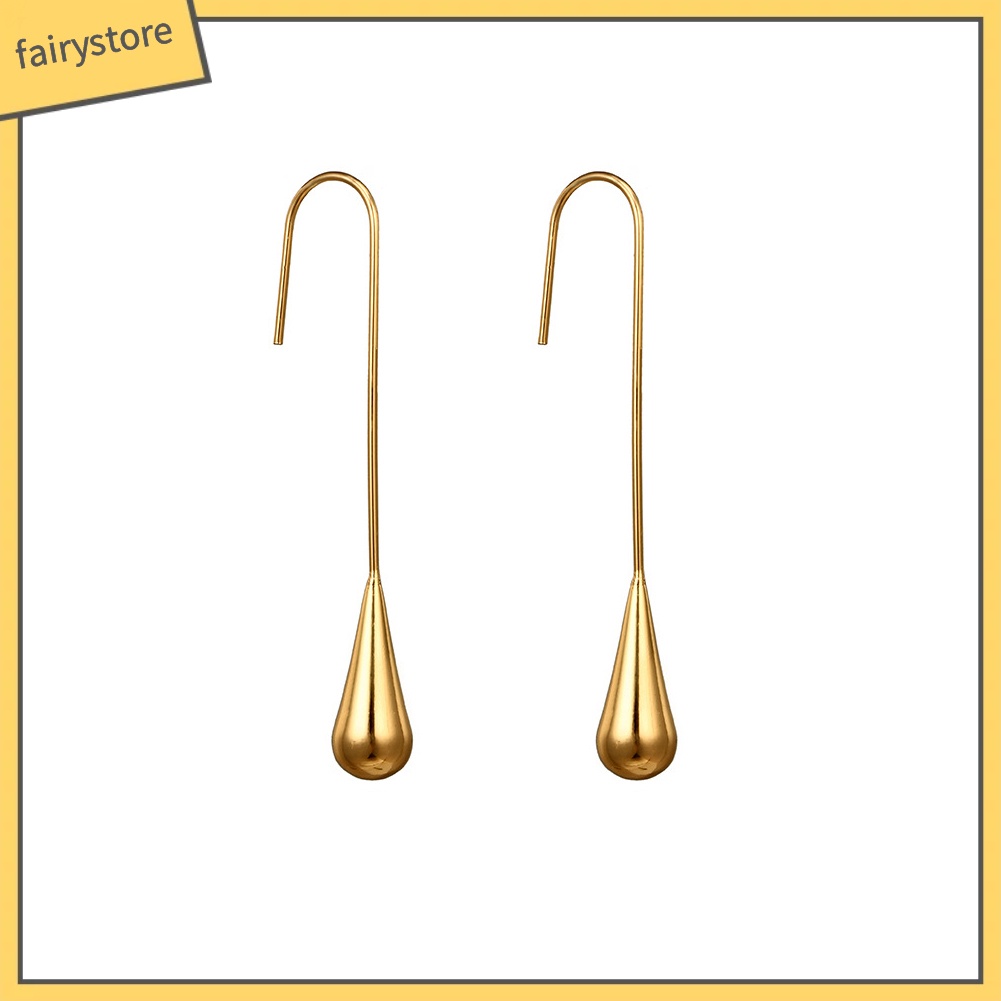 Bông Tai Hình Giọt Nước Thời Trang Dành Cho Nữ Charms