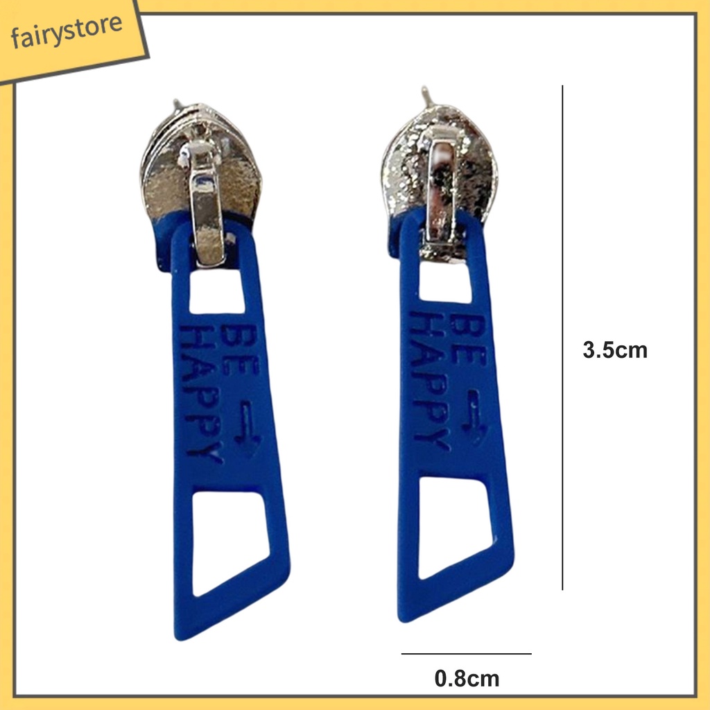 [FRO] 1 Đôi Bông Tai Lủng Lẳng Hình Đôi Mắt Bắt Sáng Vui Nhộn Không Gây Dị Ứng Trang Sức Công Sở