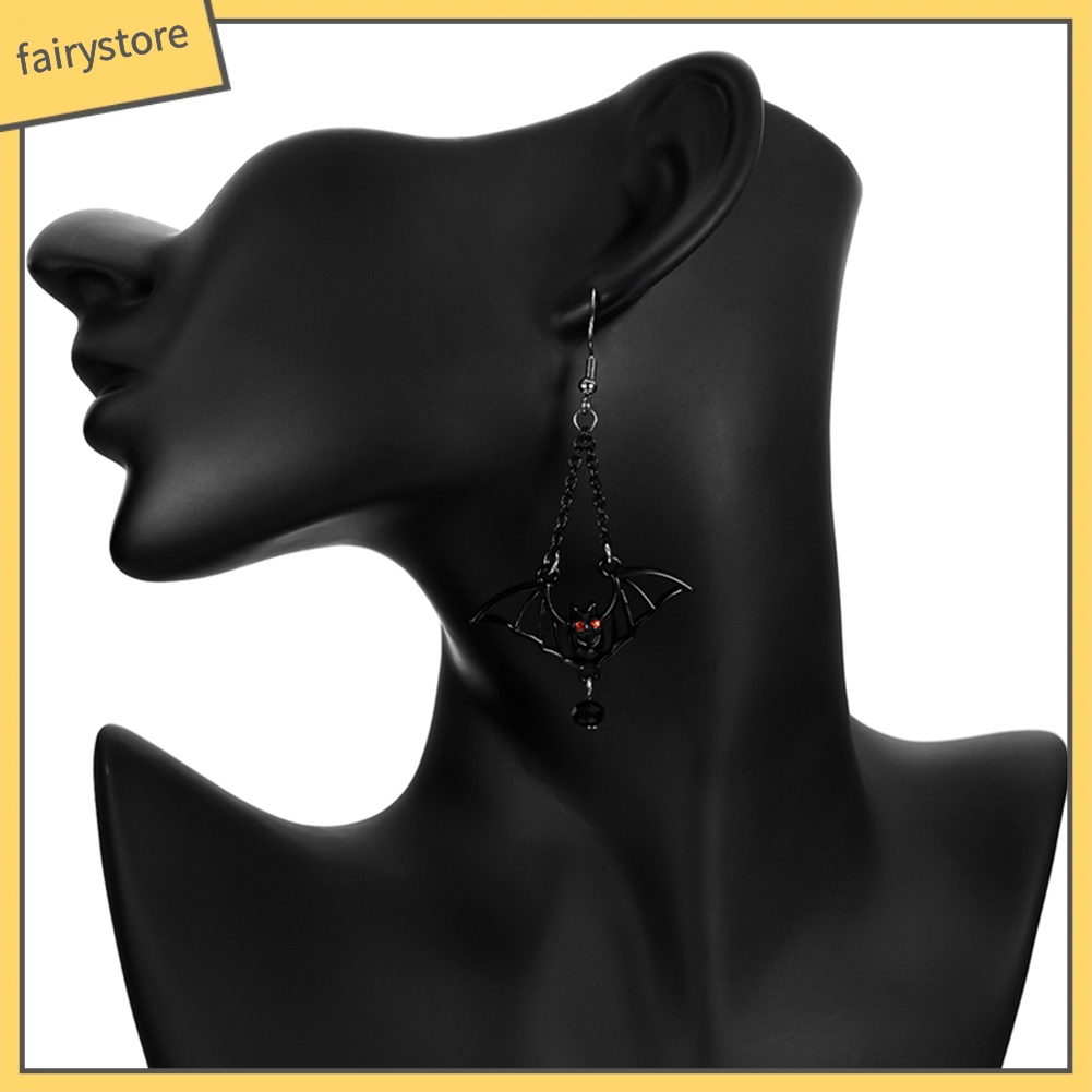 Bông Tai Hình Dơi Sáng Tạo Thời Trang Halloween Dành Cho Nữ