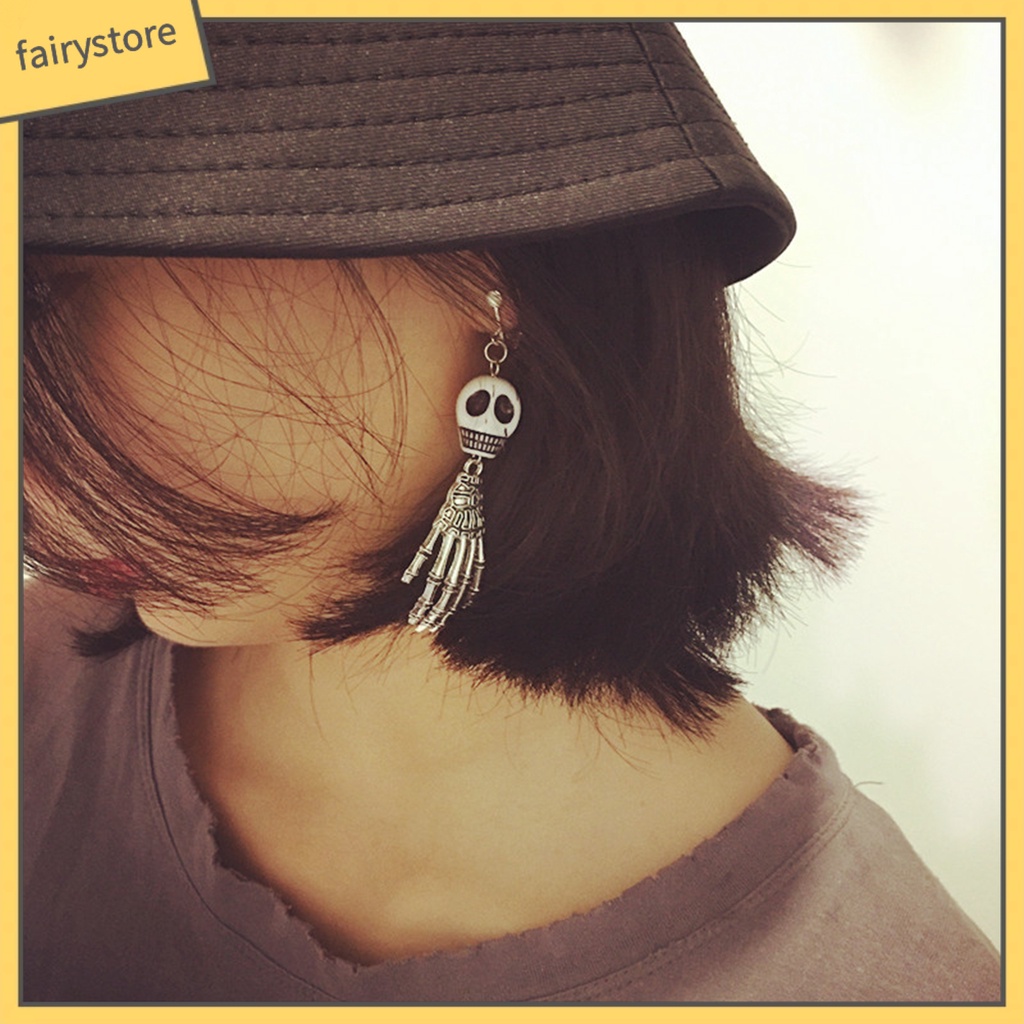 1 Đôi Bông Tai Dài Hình Bàn Tay Kinh Dị Vui Nhộn Dành Cho Lễ Hội