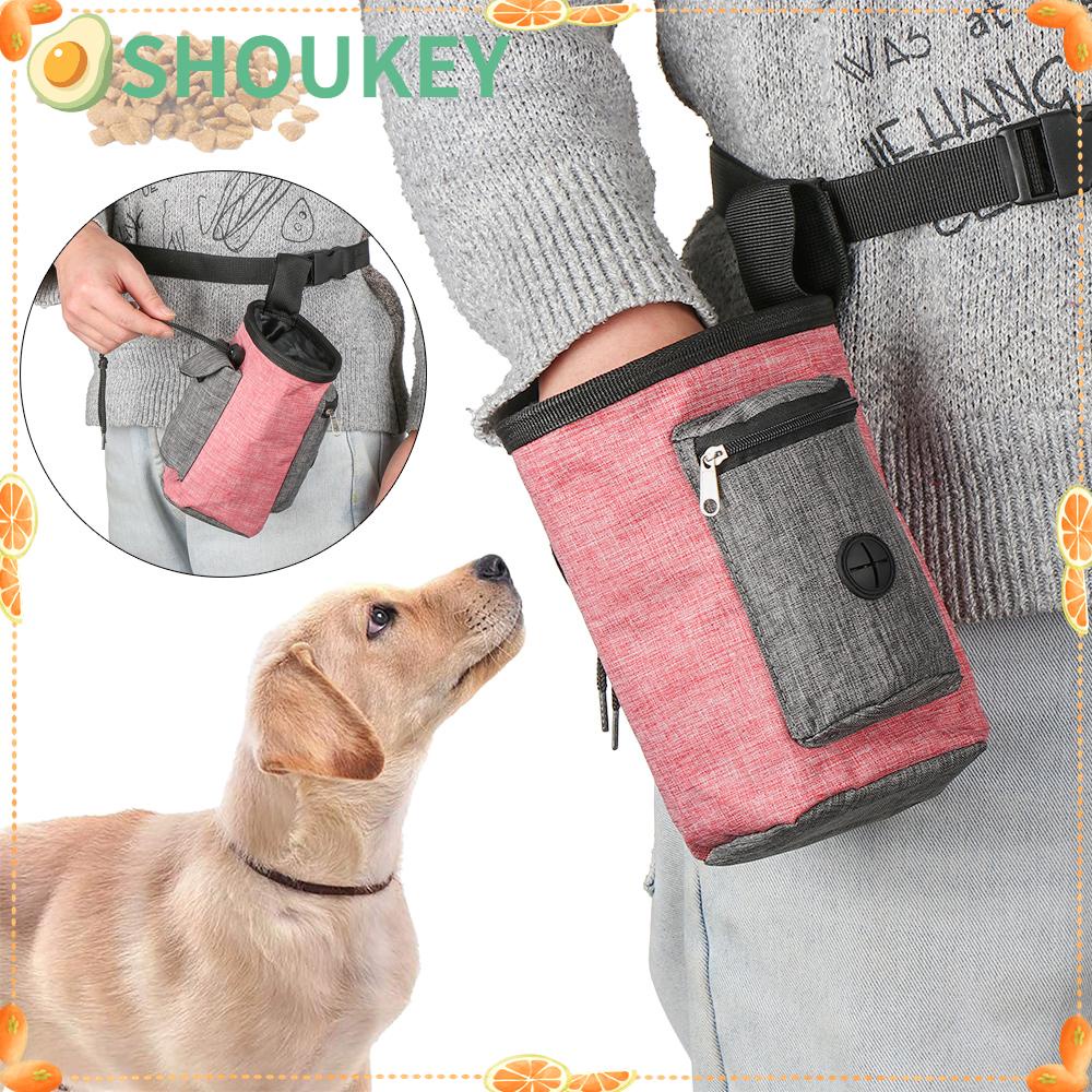 Shoukey Túi Đựng Thức Ăn Di Động Sức Chứa Lớn Dễ Dàng Mang Theo Cho Cún Cưng