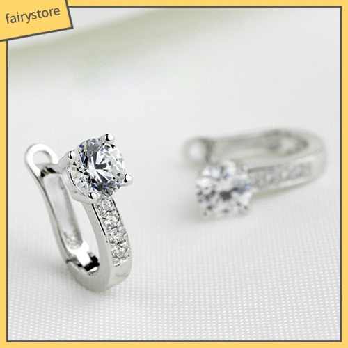 Bông Tai Mạ BạC ĐíNh Đá ThờI Trang