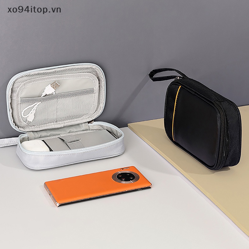 Túi Đựng Phụ Kiện Điện Tử / Dây Cáp Gọn Gàng Tiện Dụng Mang Theo Du Lịch