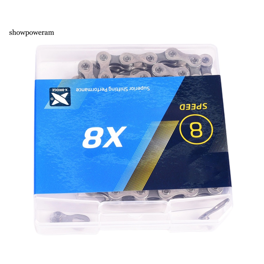 Dây Xích Xe Đạp Leo Núi 116 Mắt Tốc Độ 8 / 24 Siêu Nhẹ