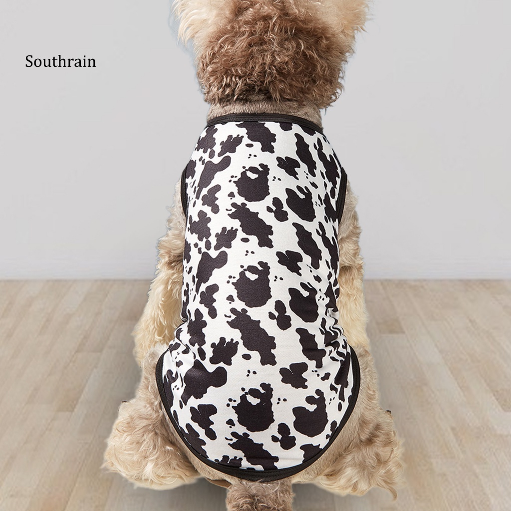 Áo Sweater Co Giãn Thoáng Khí In Họa Tiết Chấm Bi Đáng Yêu Cho Thú Cưng