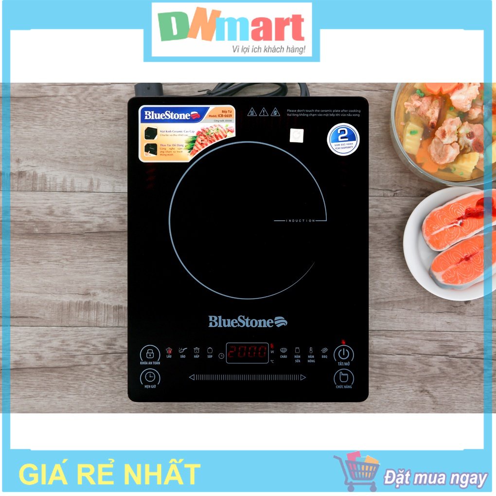 Bếp từ đơn Bluestone ICB6619 công suất 2000W