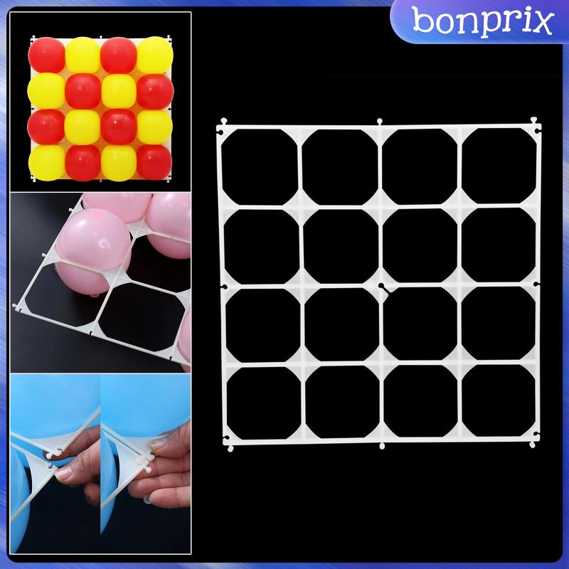 Khung Lưới Treo Bong Bóng 4 Ngăn Trang Trí Tiệc Hóa Trang