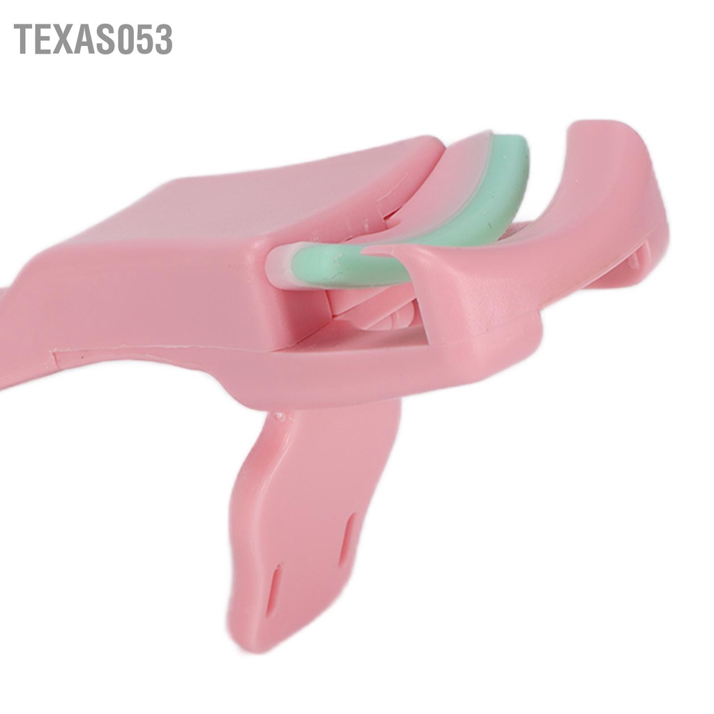Texas053 Dụng cụ uốn mi bằng thép không gỉ làm đẹp âm thanh nổi di động cho mọi hình dạng và kích cỡ mắt