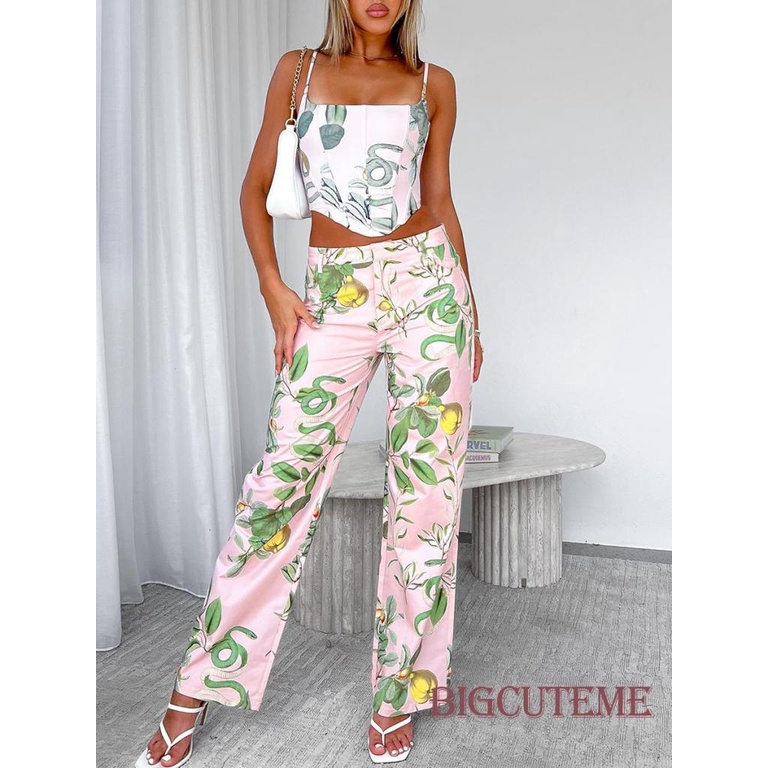 Áo Ống Cổ Thuyền Hở Lưng Có Dây Kéo In Họa Tiết Thời Trang Đường Phố Mùa Hè Cho Nữ