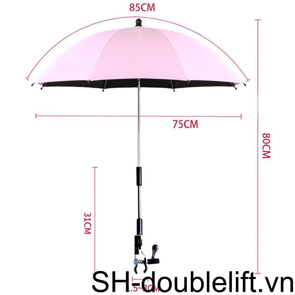 Móc Khóa Bằng Thép Cố Định Tấm Che Nắng Cho Xe Lăn Em Bé