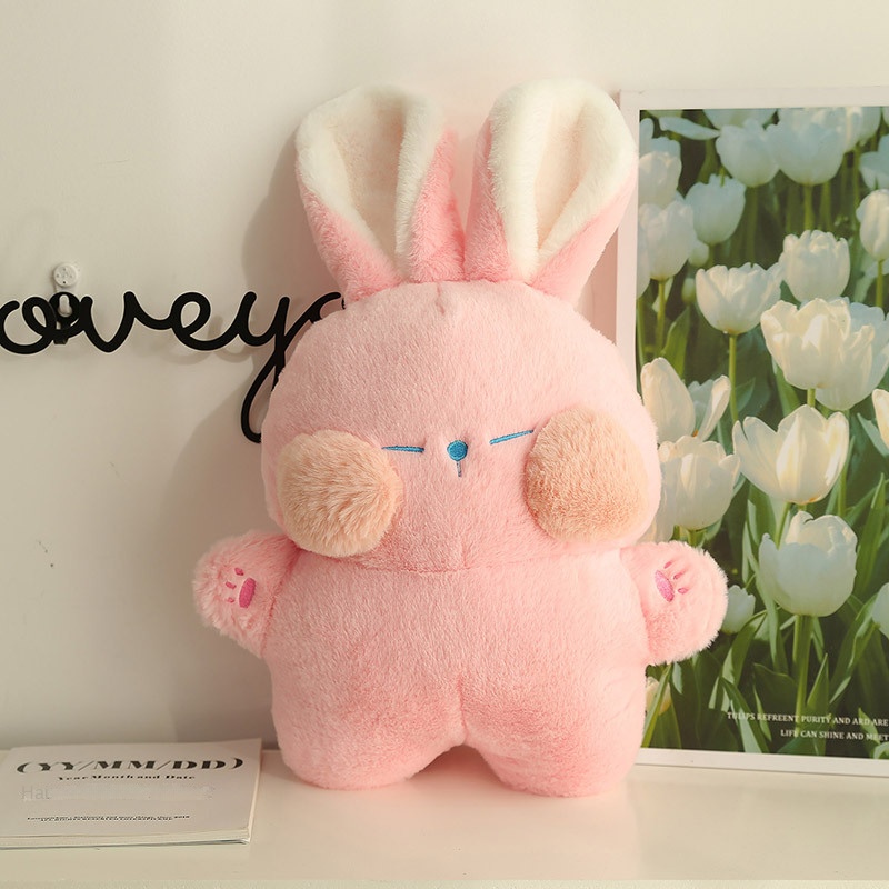 Thỏ Nhồi Bông Thiết Kế Mới Đáng Yêu