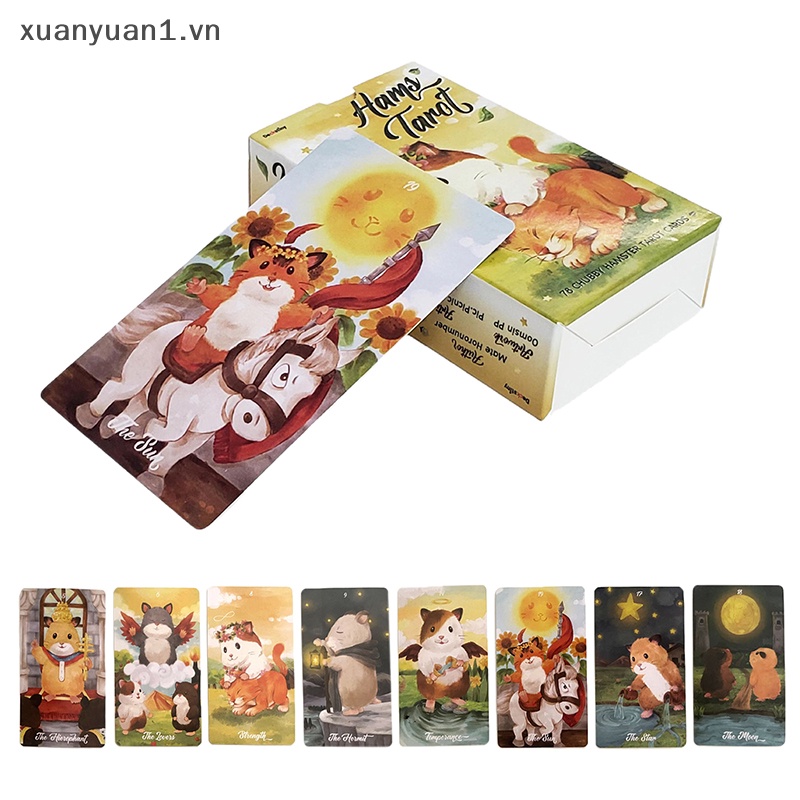 Bộ Bài Tarot 12 * 7cm Dùng Để Chơi Bài Tarot