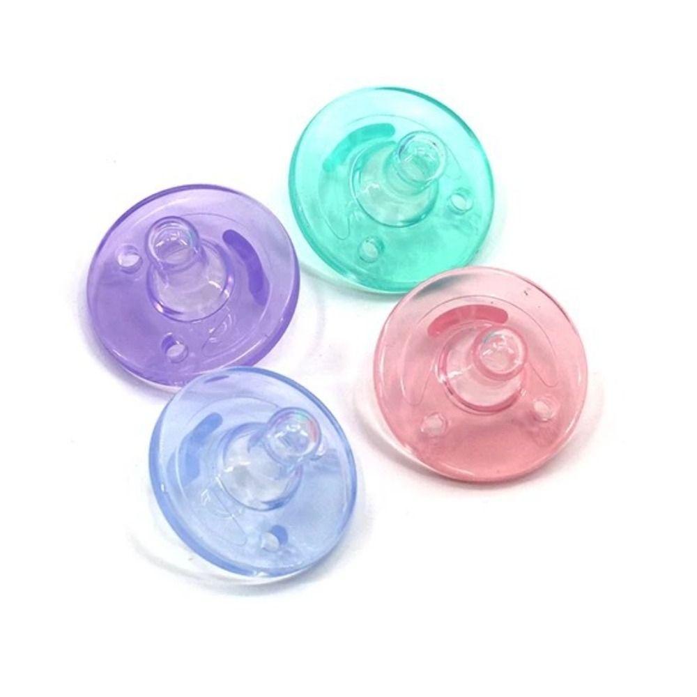 Bộ 2 Ti Giả Bằng silicone Tái Sử Dụng Tiện Lợi Cho Em Bé