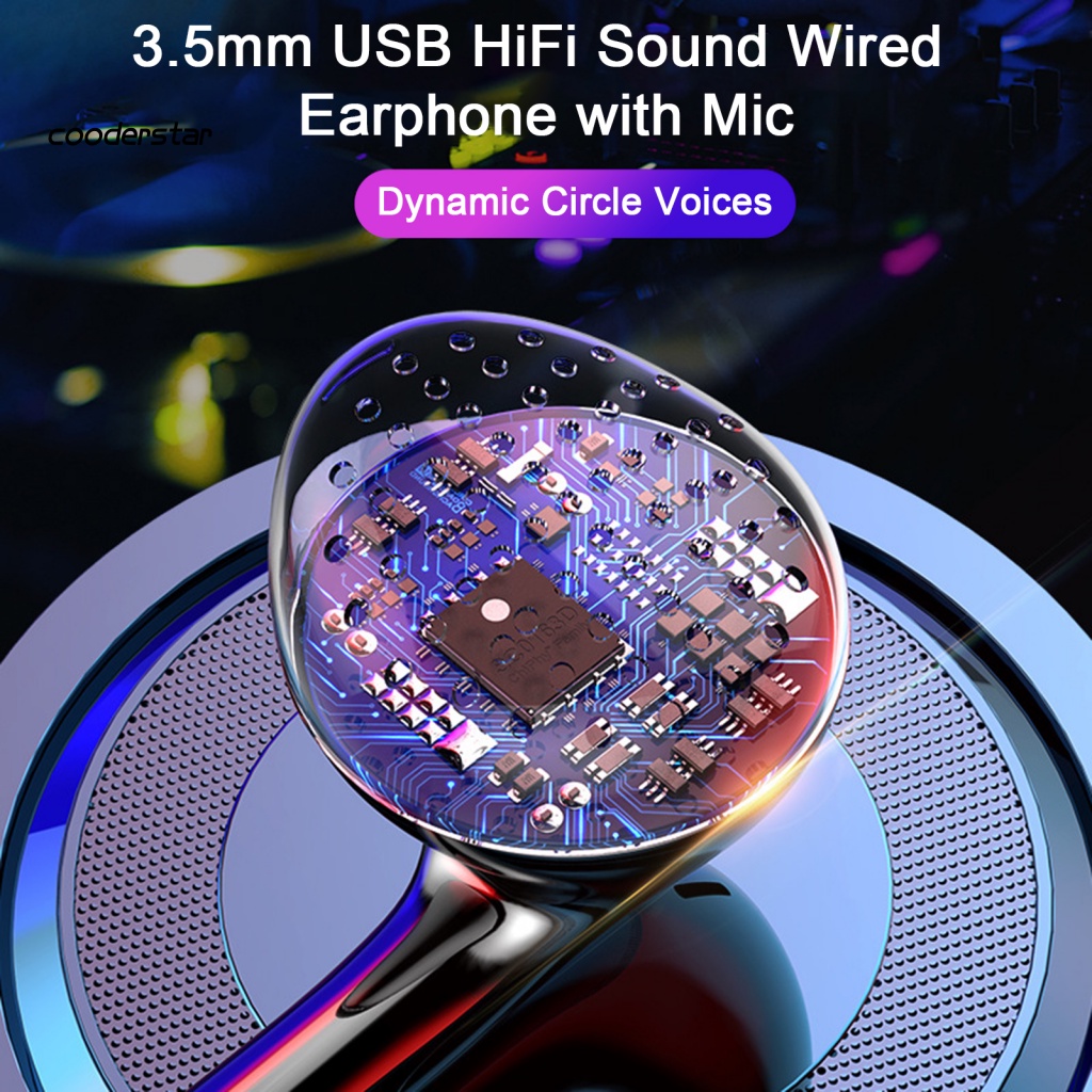 Tai Nghe Nhét Tai Có Dây 3.5mm Âm Thanh HiFi Sống Động Thông Minh