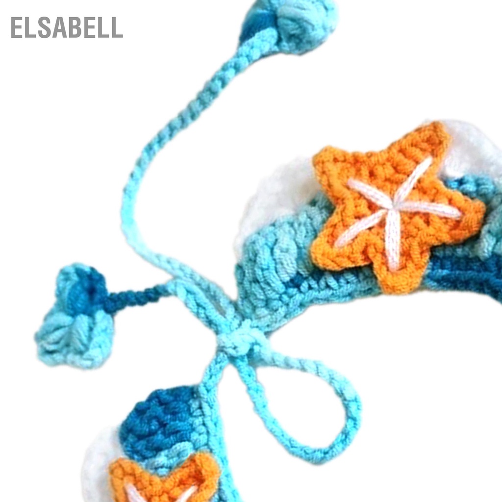 Elsabell Dệt Kim Cổ Thú Cưng Tay Thoáng Khí Thoải Mái Thời Trang Yếm Mèo Có Dây Thể Điều Chỉnh Cho Chó