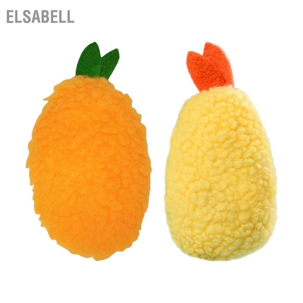 Đồ chơi nhồi bông kiểu dáng tôm chiên xinh xắn cho thú cưng