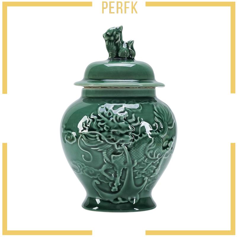 Lọ Gốm Sứ Đựng Gừng Để Bàn Trang Trí Nhà Cửa / Tiệc Cưới