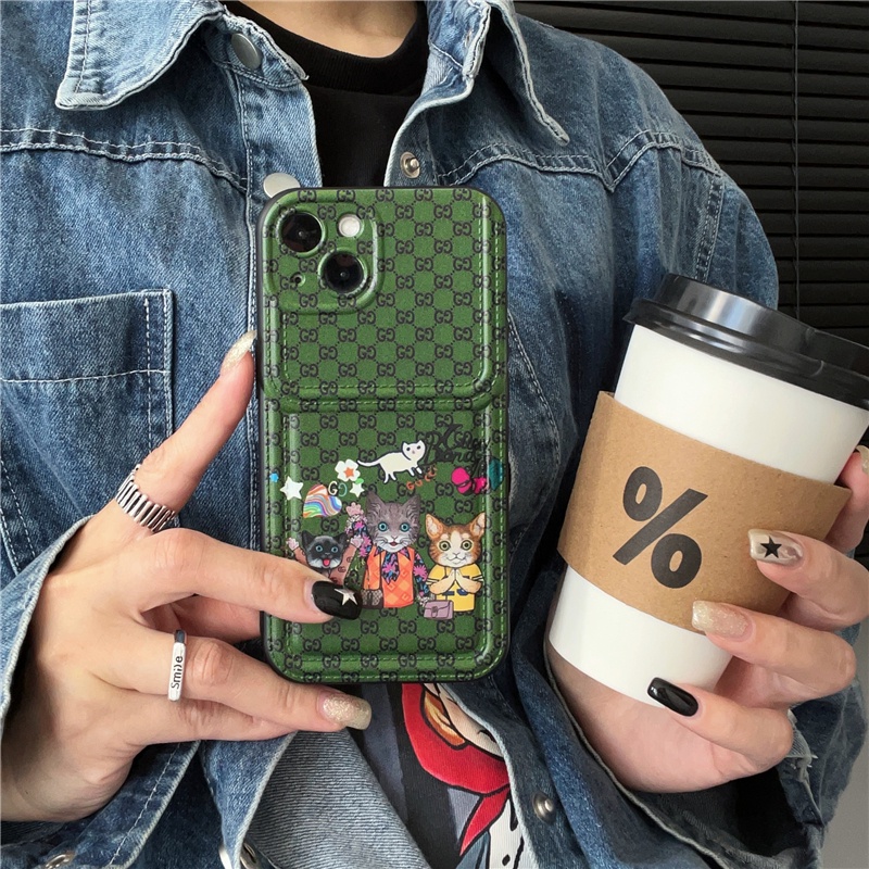 Ốp Điện Thoại Dẻo Họa Tiết Hoạt Hình Chú Mèo / Kem / Bánh Ngọt Cho IPhone14 14Pro 14ProMax 13 13Pro 13ProMax 12 12Pro 12ProMax 11