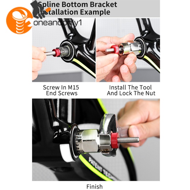 Giá Đỡ Xe Đạp Hình Vuông Bằng Hợp Kim Nhôm Chống Rơi Tiện Dụng