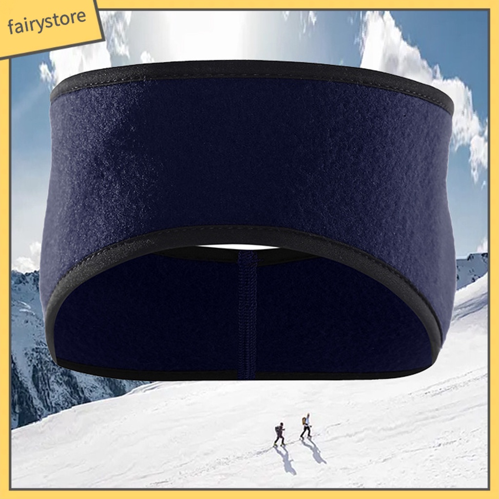 Băng Đô Lông Cừu Co Giãn Chống Gió / Lạnh Bảo Vệ Tai Unisex