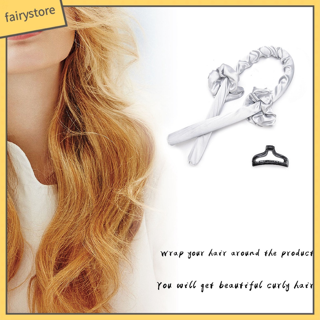 Lô Uốn Tóc Mềm Mượt Không Dùng Nhiệt Tạo Kiểu Tóc DIY