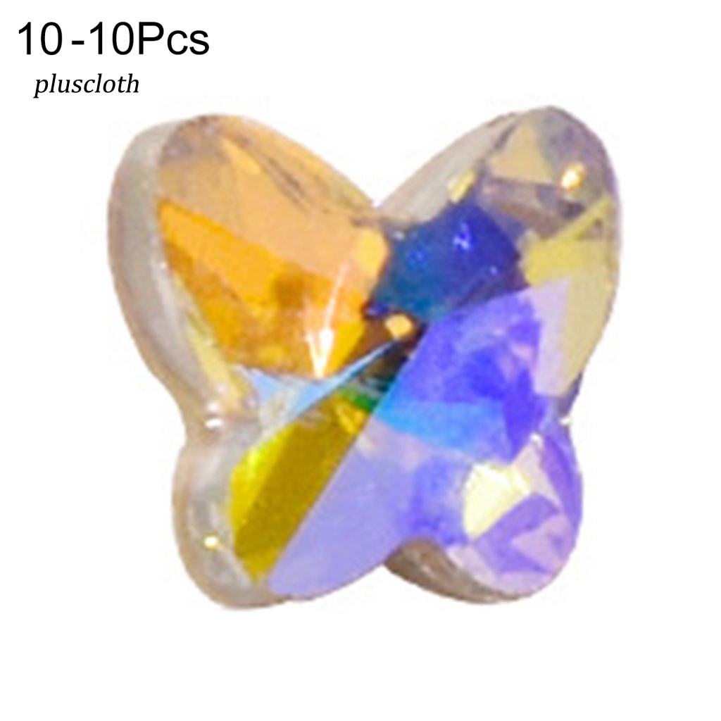 Set 10 Phụ Kiện Trang Trí Móng Tay 3D Nghệ Thuật Sáng Tạo Charms