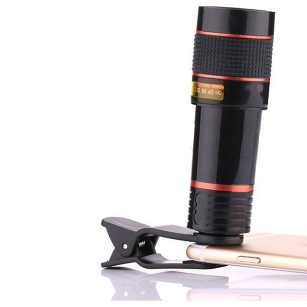 8,12,14 Times Mobile Phone Telephoto Lens Hd Camera Zoom External Phone Lens