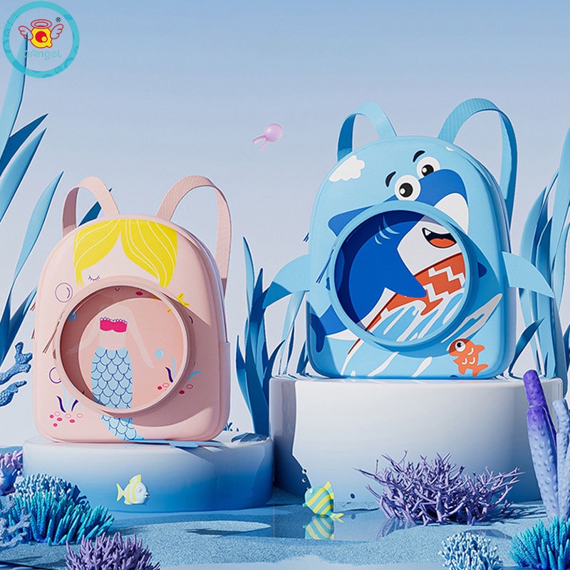 Túi Đựng Đồ Bơi Chống Thấm Nước Họa Tiết Hoạt Hình Dễ Thương Cho Bé